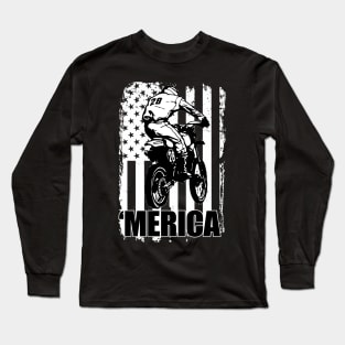 DIRT BIKING Motocross Gift Long Sleeve T-Shirt